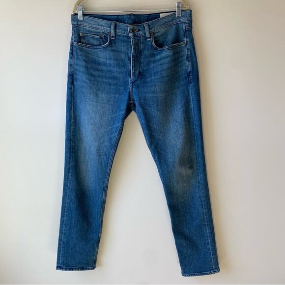 Rag and Bone Slim Fit 2 Jeans in Burgess Wash Size 32/30 - Picture 2 of 10